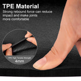 NNETM Foldable Travel Yoga Mat Non-Slip TPE (6mm)