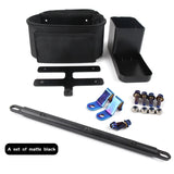 NNEOBA Motorcycle Handlebar Drinking Water Bottle Holder with Storage Bag for Yamaha NMAX XMAX TMAX 300 250 155