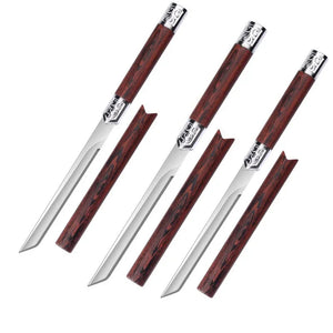 NNEOBA 3-Piece Stainless Steel Sharp Fruit Knife Set
