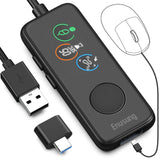 NNEOBA Fully Automatic USB Mouse Jiggler with HD Screen