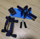 NNEOBA Multi-functional Equipment 4-Piece Fitness Wheel Set