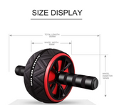 NNEOBA Roller Big Abdominal Wheel Roller Stretch Trainer with Mat