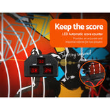 NNEDSZ Basketball Arcade Game Electronic Scorer 8 Games Double Shoot Black