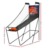 NNEDSZ Basketball Arcade Game Electronic Scorer 8 Games Double Shoot Grey