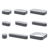 NNEDSZ Green Fingers Garden Bed 9 In 1 Modular Planter Box 40CM height