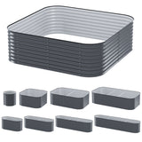 NNEDSZ Green Fingers Garden Bed 9 In 1 Modular Planter Box 56CM height