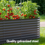 NNEDSZ Green Fingers Garden Bed 9 In 1 Modular Planter Box 56CM height