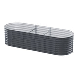 NNEDSZ Greenfingers Garden Bed 240X80X56cm Oval Planter Box