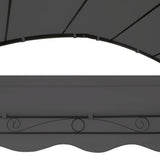 NNEDSZ Gazebo Marquee 4x3m Outdoor Event Wedding Tent Camping Party Shade Iron Art Canopy Grey