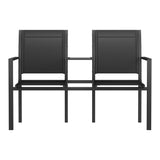 NNEDSZ Outdoor Garden Bench Seat Chair Table Loveseat Patio Furniture Park
