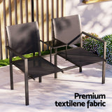 NNEDSZ Outdoor Garden Bench Seat Chair Table Loveseat Patio Furniture Park