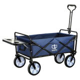 NNEDSZ Garden Cart with Cup Holders Blue