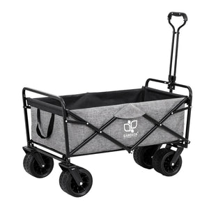NNEDSZ Garden Cart with Cargo Net Grey