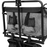 NNEDSZ Garden Cart with Cargo Net Grey