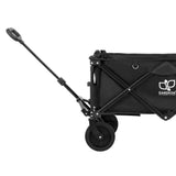 NNEDSZ Gardeon Garden Cart with Opening Rear Black