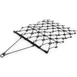 NNEMB Tow Behind Drag Harrow Rake, 1.4m Wide, for Ride-on Mower LawnTractor on Pasture Paddock