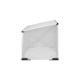 NNEDSZ Greenfingers Greenhouse 180x50x50CM Cold Frame Plant Grow Aluminium Polycarbonate Green House