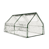 NNEDSZ Greenfingers Greenhouse Flower Garden Shed Frame Tunnel Green House 180x90x90cm