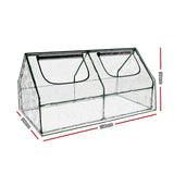 NNEDSZ Greenfingers Greenhouse Flower Garden Shed Frame Tunnel Green House 180x90x90cm