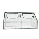 NNEDSZ Greenfingers Greenhouse Flower Garden Shed Frame Tunnel Green House 180x90x90cm