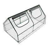 NNEDSZ Greenfingers Greenhouse Flower Garden Shed Frame Tunnel Green House 180x90x90cm