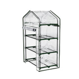 NNEDSZ Greenfingers Greenhouse 3 Tiers Mini Green House Garden Bed Planter Box 1.28x0.7x0.5M