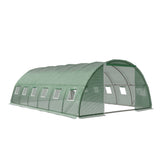 NNEDSZ Greenfingers Greenhouse 6x4x2M Walk in Green House Tunnel Plant Garden Shed Dome