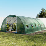 NNEDSZ Greenfingers Greenhouse 6x4x2M Walk in Green House Tunnel Plant Garden Shed Dome