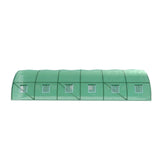 NNEDSZ Greenfingers Greenhouse Walk in Green House Tunnel Plant Garden Shed Dome 9x3x2M