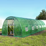 NNEDSZ Greenfingers Greenhouse Walk in Green House Tunnel Plant Garden Shed Dome 9x3x2M