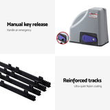 NNEDSZ Automatic Sliding Gate Opener Kit 4M 800KG