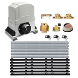 NNEDSZ Electric Sliding Gate Opener 800KG 6M Hardware Kit
