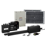 NNEDSZ Single Swing Gate Opener 40W Full Solar Power Automatic 300KG 5M