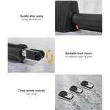 NNEDSZ Single Swing Gate Opener 40W Full Solar Power Automatic 300KG 5M