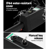 NNEDSZ Automatic Electric Gate Opener Single Swing Remote Control 300KG 5M