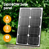 NNEDSZ Dual Swing Gate Opener 40W Full Solar Power 600KG 10M