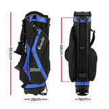 NNEDSZ 6 Way Dividers Golf Bag Stand Insulated Carry Bag Zippered Rain Cover