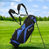 NNEDSZ 6 Way Dividers Golf Bag Stand Insulated Carry Bag Zippered Rain Cover