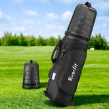 NNEDSZ Golf Travel Bags for Airlines with Wheels Golf Clubs Hard Case Foldable