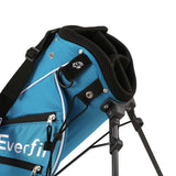 NNEDSZ Golf Clubs Set Junior Right Handed Golf Wedges Iron Golf Stand Bag