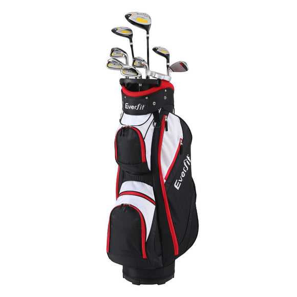 NNEDSZ Golf Clubs Set Men Right Handed Golf Wedges Alloy Driver Golf Stand Bag