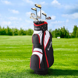 NNEDSZ Golf Clubs Set Men Right Handed Golf Wedges Alloy Driver Golf Stand Bag