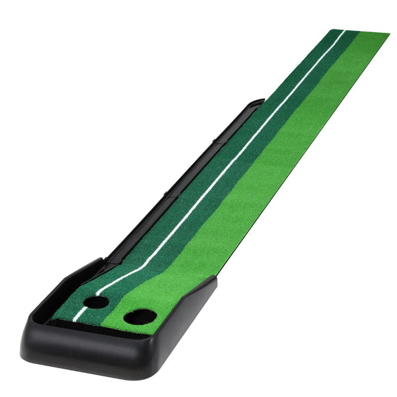 NNEDSZ 3M Golf Putting Practice Mat Auto Return Putter Indoor Outdoor Training
