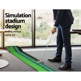 NNEDSZ 3M Golf Putting Practice Mat Auto Return Putter Indoor Outdoor Training
