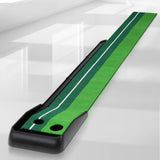 NNEDSZ 3M Golf Putting Practice Mat Auto Return Putter Indoor Outdoor Training