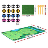 NNEDSZ Golf Chipping Game Mat Indoor Outdoor PracticeÂ Training Aid Set