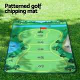 NNEDSZ Golf Chipping Game Mat Indoor Outdoor PracticeÂ Training Aid Set
