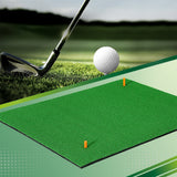 NNEDSZ Golf Hitting Mat Portable Driving Range Practice Training Aid 100x125cm