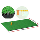 NNEDSZ Golf Hitting Mat Portable Driving Range Practice Training Aid 60x30cm
