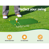 NNEDSZ Golf Hitting Mat Portable Driving Range Practice Training Aid 60x30cm